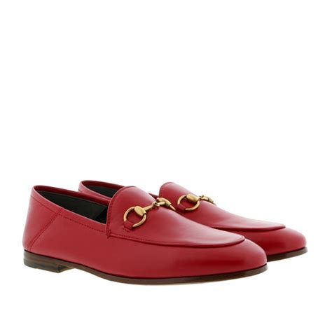 red gucci brixton loafer|Gucci brixton loafer men.